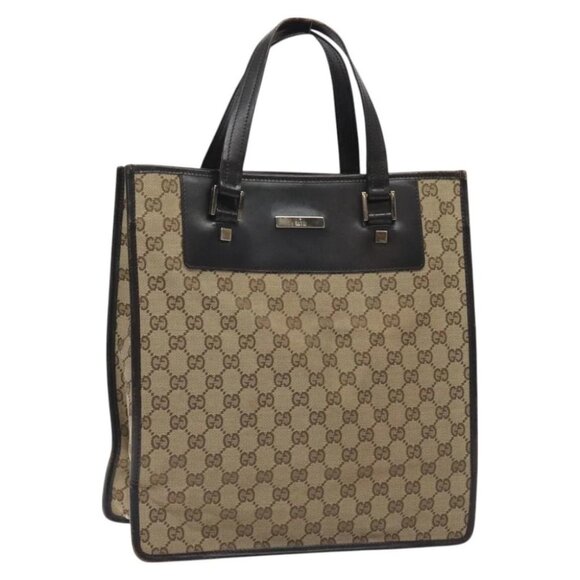 GUCCI GG Canvas Tote Bag Beige - Picture 1 of 13